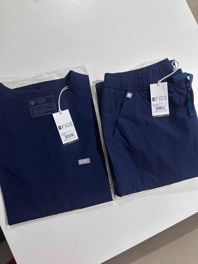 FIGS Men Scrubs in Navy Blue FREEX (Category: Sets & Coordinates) located in Danao, Cebu. Submitted by belly.dego (Listing ID 1359575369, Image 1). Description: Onhand FIGS Scrubs Set (Navy Blue) Limited Edition FreeX Top: Leon 2-Pocket Bottoms: Tansen Joggers - Short length Sizes available: - S - M Size may run large since its US sizing Brandnew with original packaging .