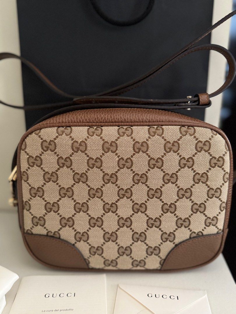 GUCCI GG Canvas Bree Camera Bag (Category: Luxury Bags & Wallets) located in San Fernando. Submitted by ms.mlsluxeboutique (Listing ID 1359512896, Image 3). Description: •100% authentic or moneyback guarantee if proven fake •Purchased from theglamzone.ph_luxe in ig (legit luxury seller) •Inclusions (dustbag,paperbag,cards and copy of receipt) •9.8/10 condition (no noticeable flaws) •Used few times only.