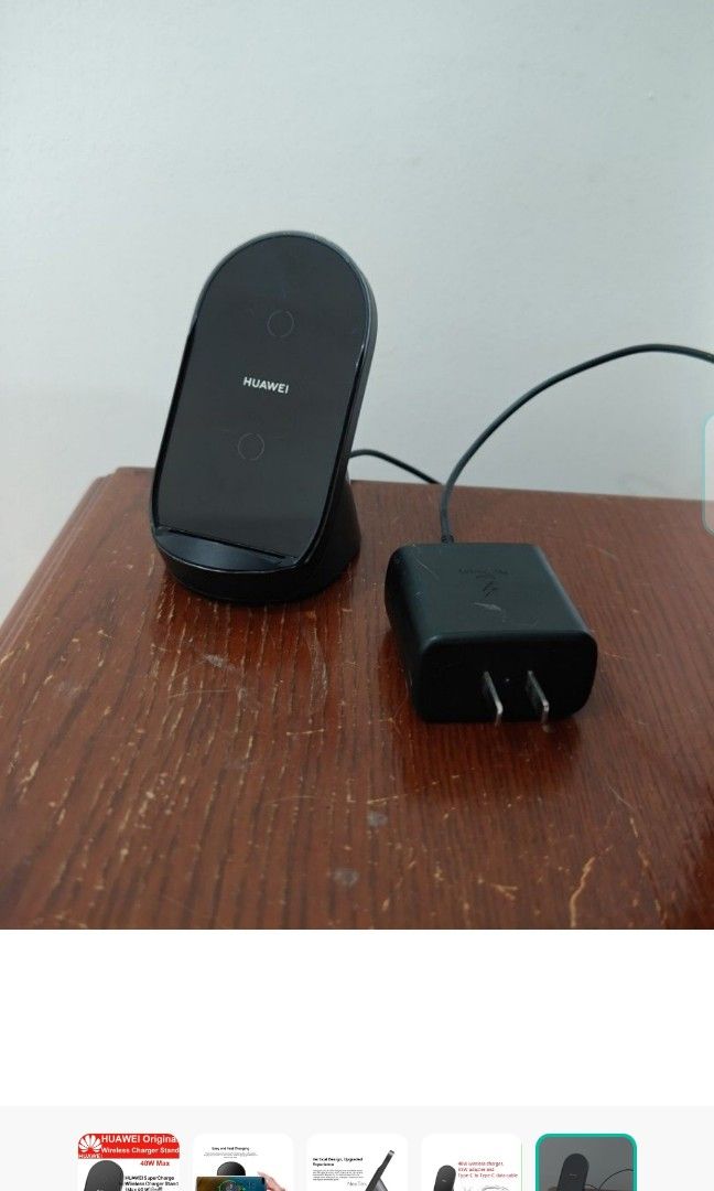 Huawei Wireless Charger Type C (Category: Chargers & Cables) located in Quezon City. Submitted by kuku_lhn (Listing ID 1359498144, Image 1). Description: 📍 Manhattan Parkway Tower 1.