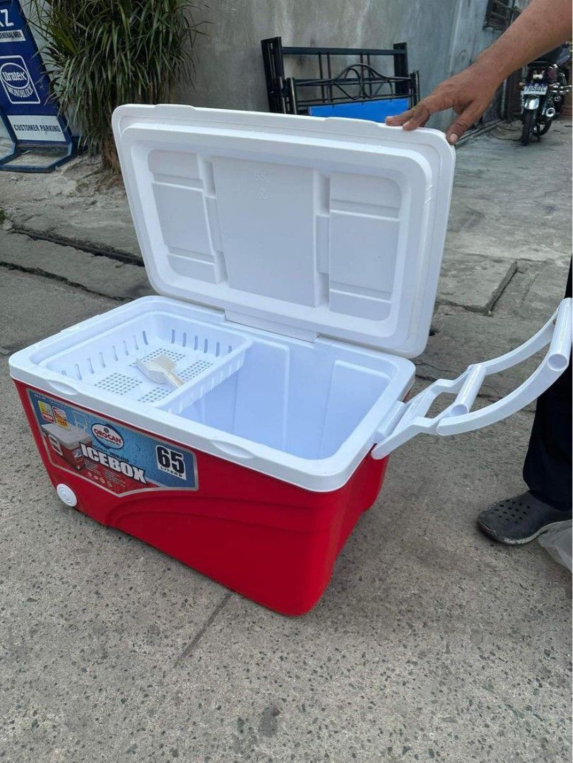 Ice box cooler (Category: Water Bottles & Tumblers) located in Manila. Submitted by dolorchris69891 (Listing ID 1359556388, Image 2). Description: ice box cooler 5liters - 600 8liters - 800 15liters - 950 30liters - 1300 45 liters - 1,900 65 liters- 2400.
