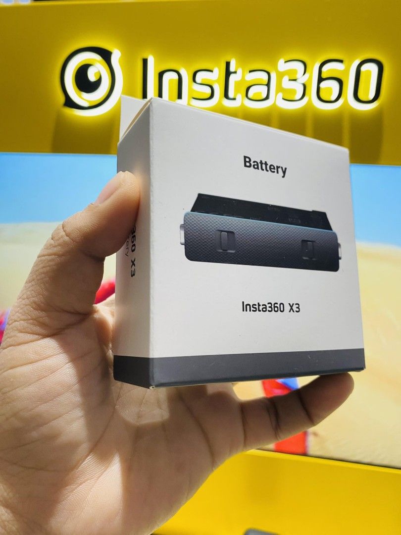 Insta360 X3 Battery (1800 mAh) (Category: Camera Bags & Carriers) located in Makati City. Submitted by slaccessoriesshop (Listing ID 1359555591, Image 1). Description: Insta360 X3 Battery (1800 mAh) 💥 ELECTRONICS, COMPUTER ACCESSORIES AND APPLIANCES 💥 All Items - Original / Brand New / Sealed We issue SALES INVOICE With WARRANTY RECEIPT With TECHNICAL SUPPORT Accepting BULK ORDERS We are OPEN EVERYDAY ! Same Day Delivery DELIVERY - Lalamove (Sa