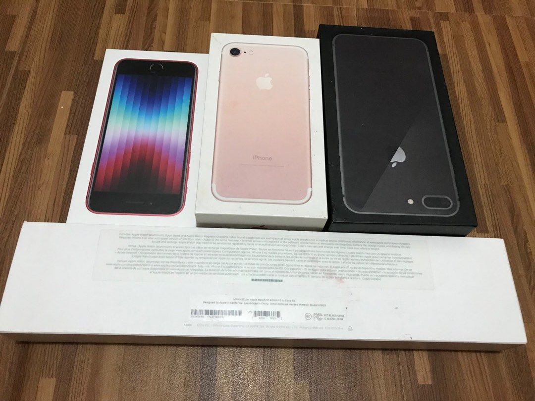 Iphone Apple boxes (Category: Others) located in Angeles City. Submitted by rsf2121 (Listing ID 1359570242, Image 1). Description: .