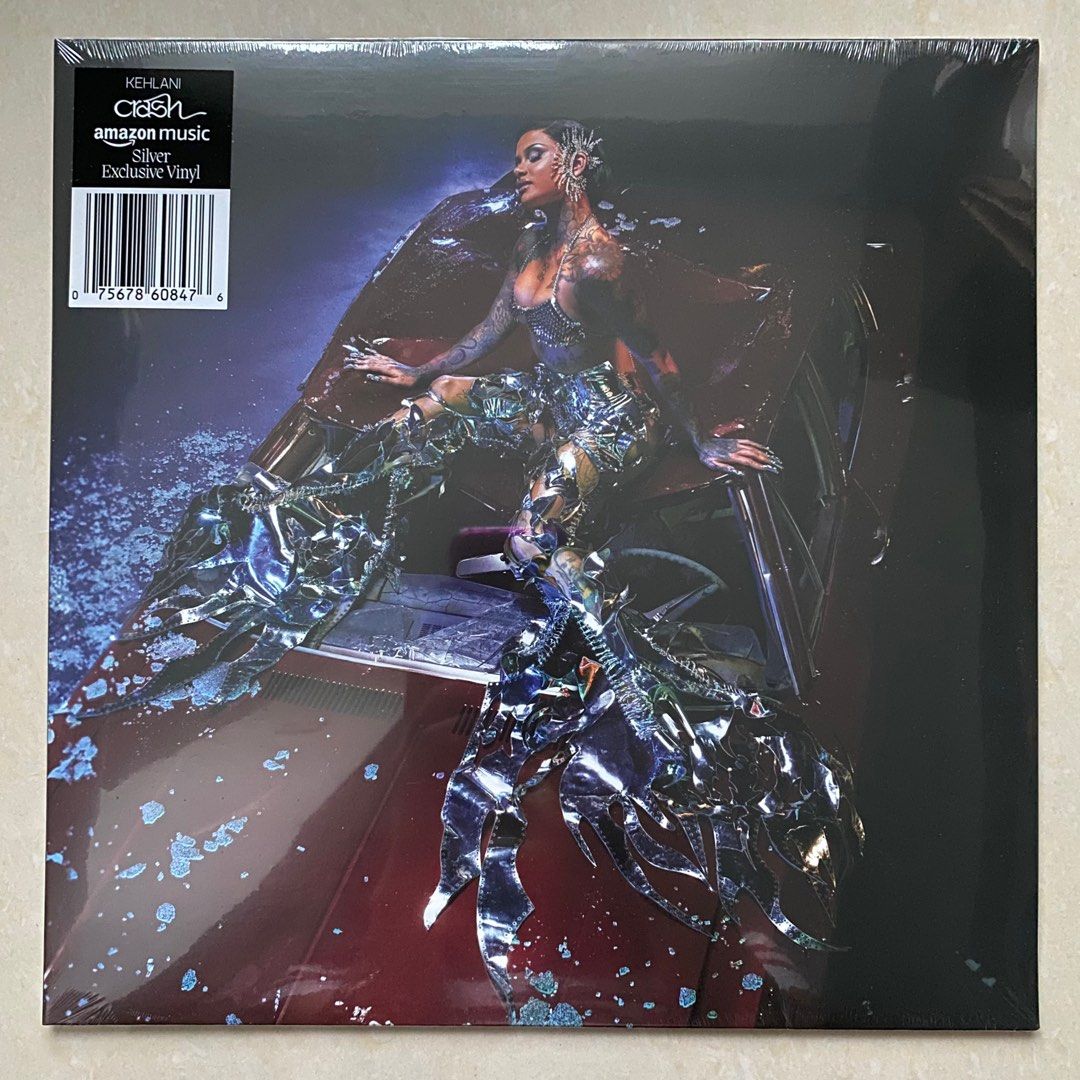 Kehlani CRASH Exclusive Silver Vinyl LP (Category: Vinyls) located in Taguig. Submitted by steph_dee (Listing ID 1359576053, Image 1). Description: Brand new and sealed.