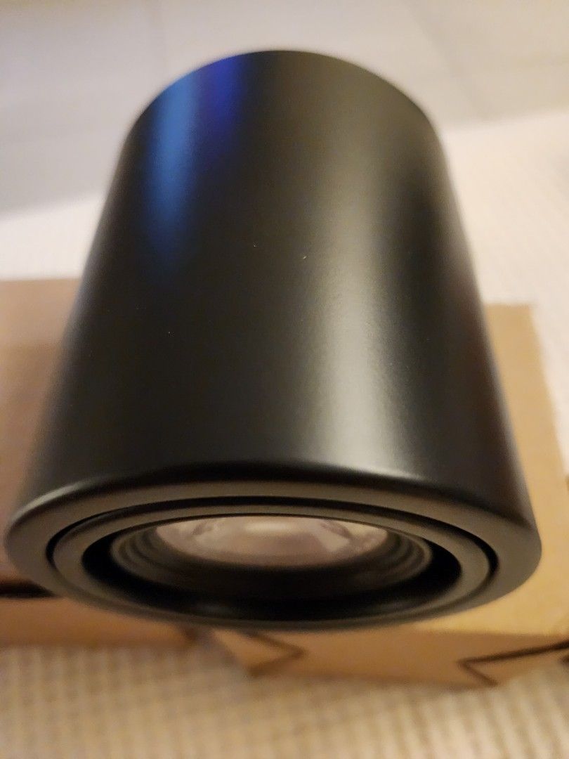 LED Surface Downlight (Category: Lighting) located in Kuala Lumpur. Submitted by samsssam (Listing ID 1359617387, Image 3). Description: Brand New LED Surface Downlight (New in Box) 2pcs Surface Downlight with 2pcs LED GU10 Bulbs (9W) Size: 100mm x 90mm Rm120 (whole set) reason for sale: bought extra COD Cheras/C180/Semenyih Postage + Rm10.