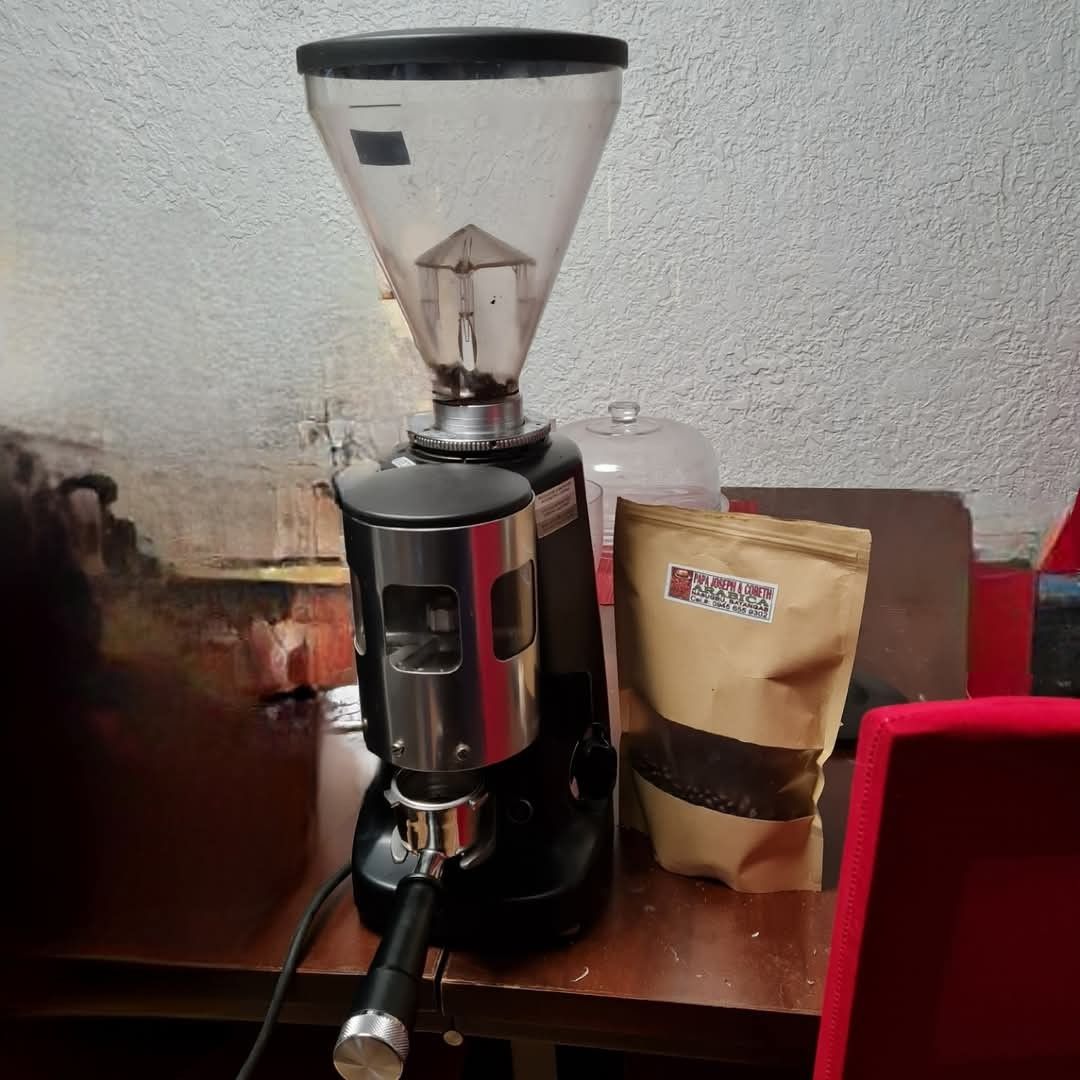 Mazzer Luigi SPA (Category: Coffee Machines & Makers) located in Taytay. Submitted by mikz_1303 (Listing ID 1359533322, Image 2). Description: Mazzer Luigi SPA Super Jolly Man Doser Grinder Commercial grade Pickup location Taytay Rizal.