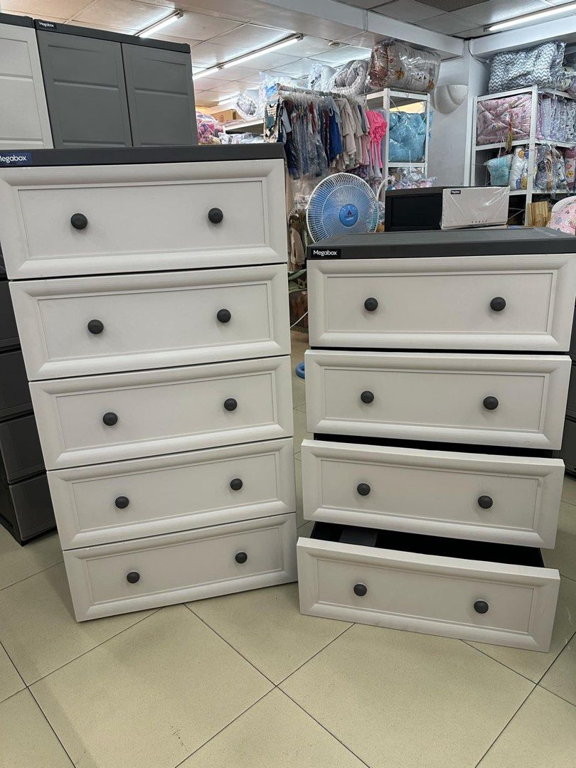 Mega box drawers & cabinets for sale (Category: Shelves, Cabinets & Racks) located in Pasig City. Submitted by gammad_05 (Listing ID 1359552286, Image 1). Description: For sale ‼️ Restocks🔥Restocks 🔥 Restocks🔥 🪬MEGABOX DRAWERS and CABINETS🪬 ✅MODISH 4L& 5L MG 170 ✅SLIM MODISH 4L& 5L MG 164 ✅MEGA BOX DRAWERS 4L & 5L MG 190 ✅MEGA BOX 186 WARDROBE W/2 DRAWER ✅MEGA BOX 187 WARDROBE W/1 DRAWER ✅MEGA BOX 188 DRAWERS & CABINETS ✅MEGA BOX 180A CLICKL