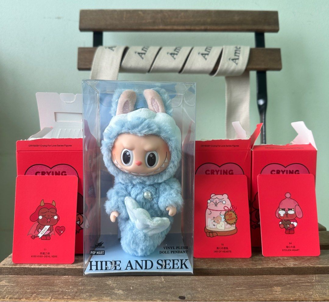 Merbubu (Singapore exclusive labubu) x crybaby crying for love bundle ...