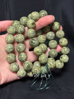 đđBig MMđđ Medicine King Stone Round Bead Bracelet (Store Vital Energy, Nourish Spirit, Detoxify)64190439047554110