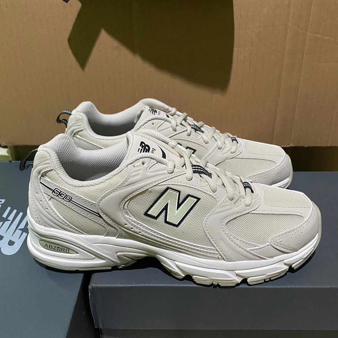 New Balance 530 Ivory Beige MR530SH, Fesyen Pria, Sepatu , Sneakers di ...