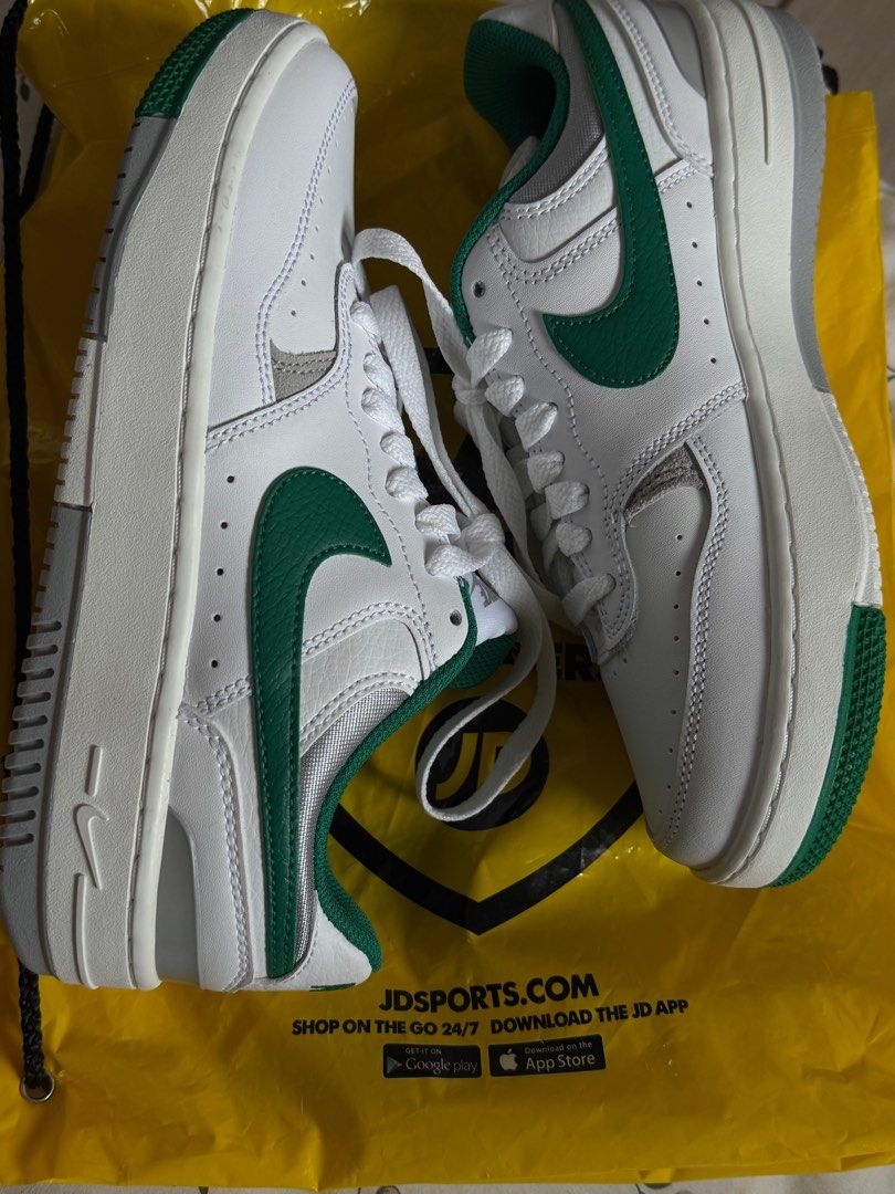Nike Gamma Force (Malachite)/ No box (Category: Sneakers) located in Manila. Submitted by shopcutecollectibles (Listing ID 1359537308, Image 2). Description: Brand New Nike Gamma Force Women’s (Malachite) -No box since it was purchased in Italy from JDSPORTS and was a padala PRICE: 4,500 php (Srp: 4,999 php) Size: 6.5 US W/4.5M but fits 6W if you have wider feet (23.5 cm) MOP: GCash/Maya Location: Sampaloc, Manila .