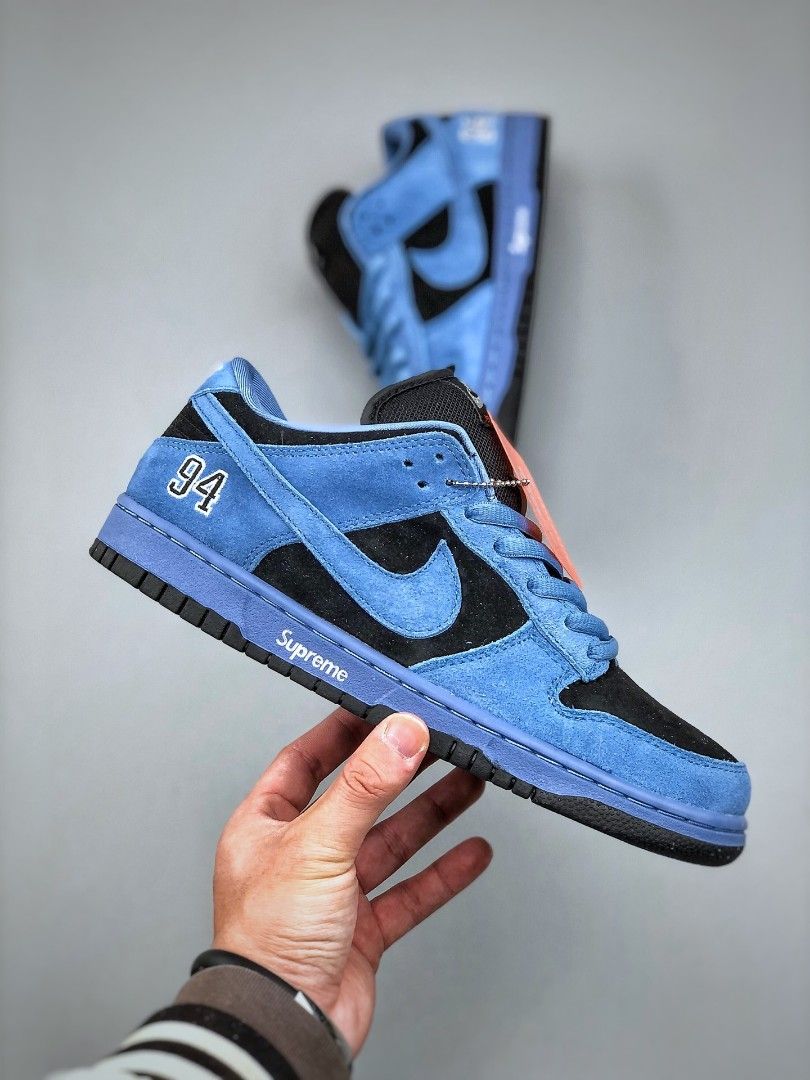 Nike SB Dunk Low Supreme Ocean Fog US10 Nike SB Dunk Low
