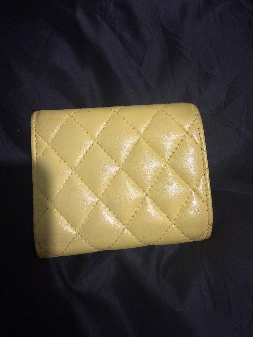PL Chanel trifold wallet (Category: Luxury Bags & Wallets) located in Pinamalayan. Submitted by braveheartfiftyfive (Listing ID 1359488179, Image 3). Description: PL Authentic Chanel trifold wallet In good used condition Rfs: not using it anymore.
