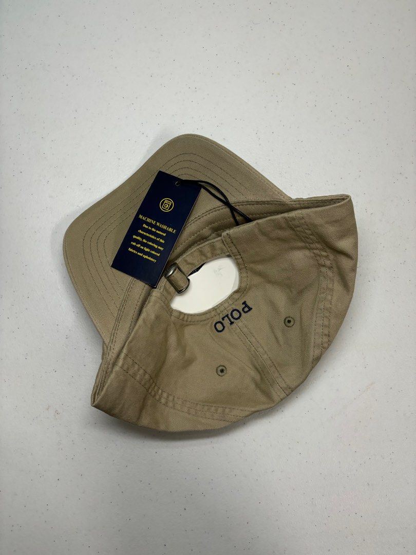 Polo ralph lauren small pony khaki cap (Category: Diapers & Baby Wipes) located in Manila. Submitted by Caps4everyone (Listing ID 1359580913, Image 2). Description: For sale only Polo ralph lauren Price: 1,500 MOP: gcash/bank transfer COURIER: LBC /Lalamove Location:caloocan Contact:09673146627 Pm for sure buyer only.