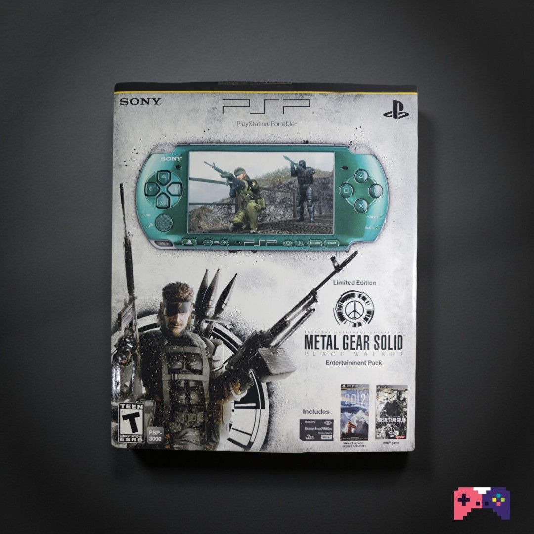 PSP 3000 Metal Gear Solid Peacewalker Limited Edition (Sealed) (Category: PlayStation) located in Paranaque City. Submitted by john020497 (Listing ID 1359624060, Image 1). Description: Condition: - Sealed, collectors item. - Last sold on eBay for more than 1k+ USD. - Rare item. - Box has minimal crease at the back. Just message me if you have any questions or you need more details. Warranty: 1 day of testing Contact number: To be given upon dibs 