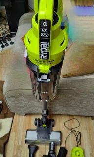 Ryobi brushless cordless stick vacuum