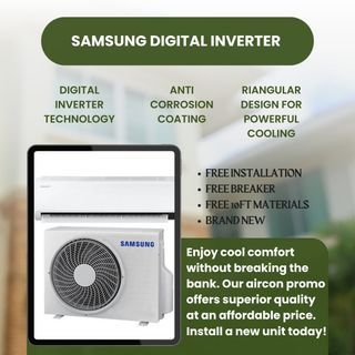 Samsung standard Inverter Split type aircon