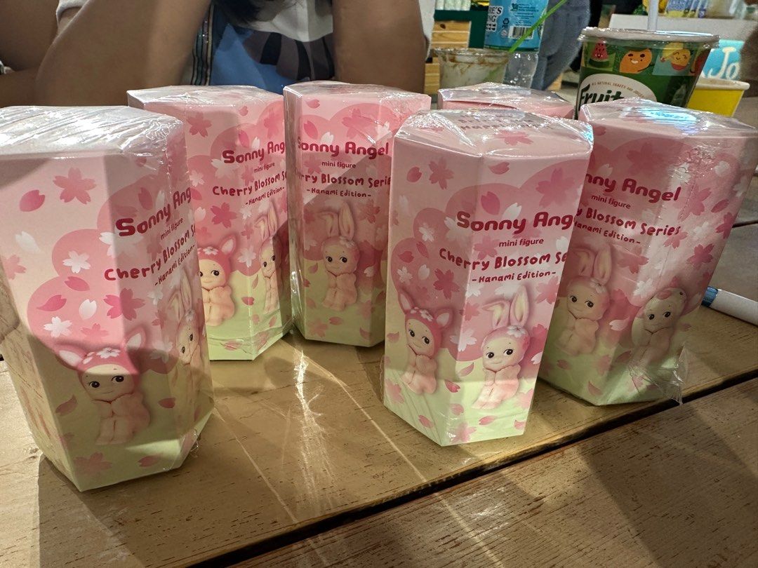 Sonny Angel Cherry Blossom Hanami Edition (Category: Designer & Blind Box Toys) located in Calamba. Submitted by bigbaby88 (Listing ID 1359517883, Image 1). Description: All sealed except cat.