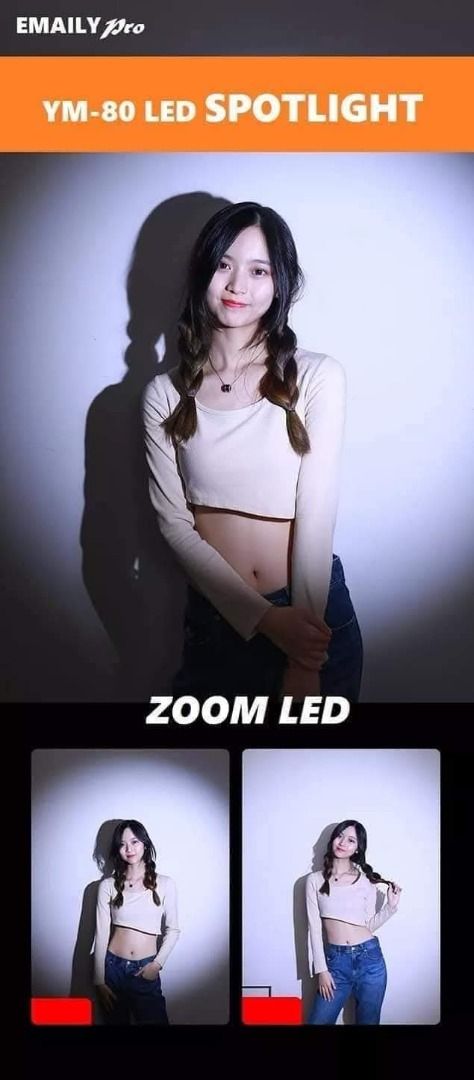 Spotlight LED YM-80 Bi-Colour 50W (Category: Lighting & Studio Equipment) located in Manila. Submitted by saguittarian06 (Listing ID 1359503934, Image 3). Description: Spotlight LED YM-80 Bi-Colour 50W .