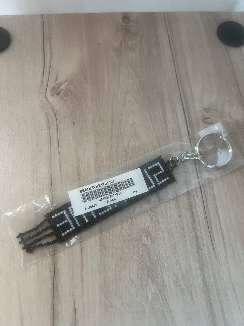 Supreme Beaded Keychain Black (Category: Home Improvement Tools & Accessories) located in Manila. Submitted by HypeStuff (Listing ID 1359521906, Image 2). Description: Bnew Sealed Manila.