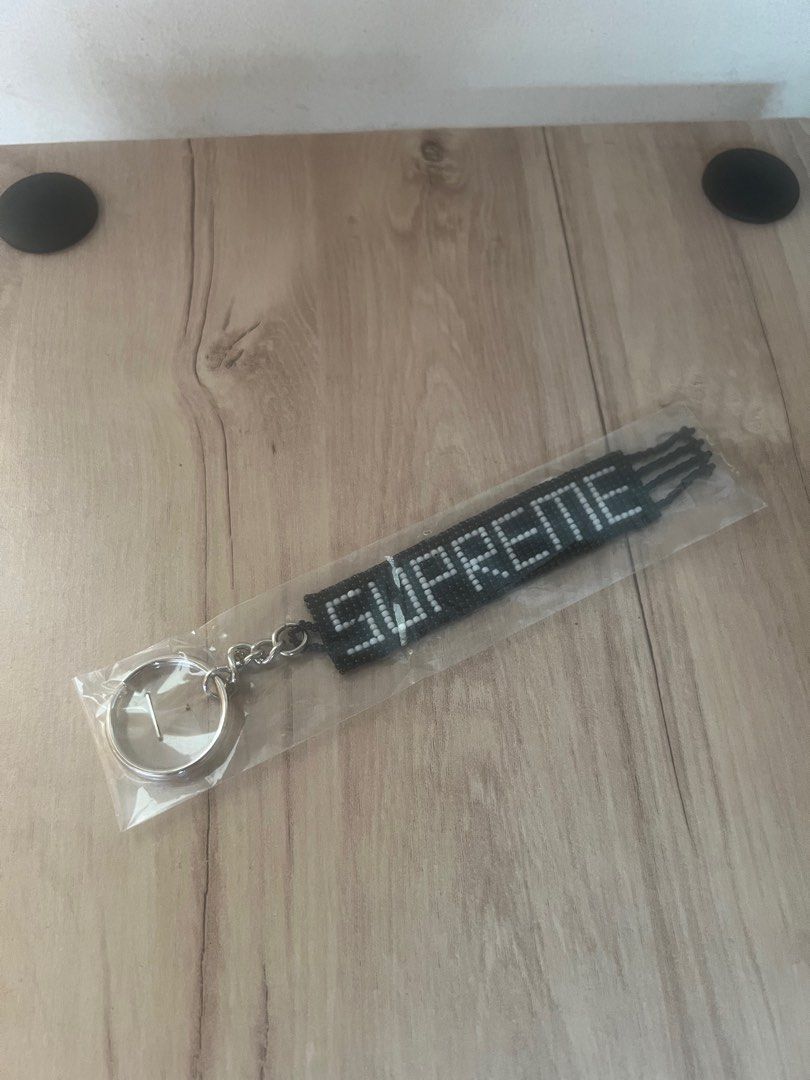 Supreme Beaded Keychain Black (Category: Home Improvement Tools & Accessories) located in Manila. Submitted by HypeStuff (Listing ID 1359521906, Image 1). Description: Bnew Sealed Manila.