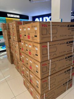 TCL AI FULL DC INVERTER SPLIT TYPE AIRCON BRANDNEW SEALED UNITS W/WARRANTY
