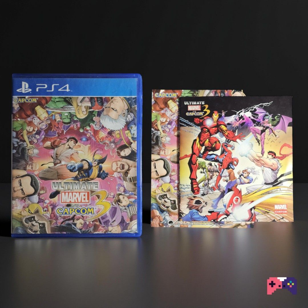 Ultimate Marvel Vs. Capcom 3 (Category: PlayStation) located in Paranaque City. Submitted by john020497 (Listing ID 1359568758, Image 1). Description: - Complete inserts. - Game is tested and working. Bacoor, Cavite. Delivery via Lalamove/Grab/LBC..