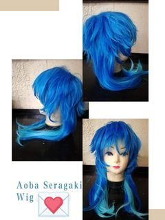 Wig for Cosplay; Aoba Seragaki Wig