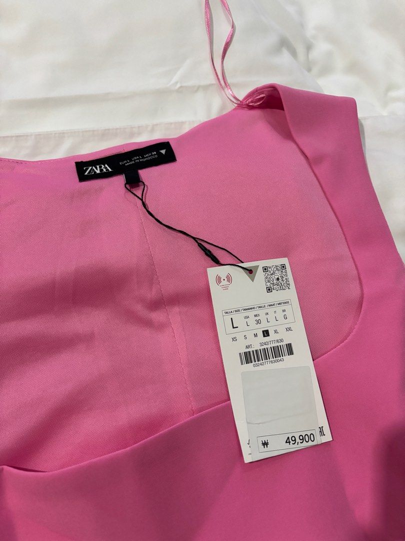 Zara pink top (Category: Sleeveless) located in Las Pinas. Submitted by dncvlnt (Listing ID 1359613517, Image 3). Description: .