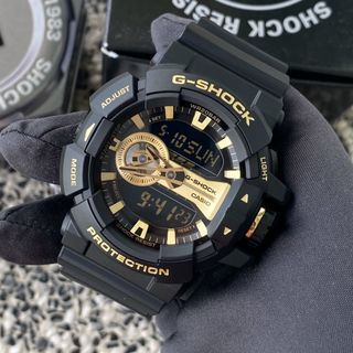 深水埗 有門市  G-SHOCK 全新正貨 1年保養 CASIO 錶 卡西歐 GSHOCK 男裝/女裝/手錶 卡西欧 GA-400GB-1A9 GA400GB-1A9  Gold Watch/金色/金色錶/金色手錶 #g7453r64211780871682110
