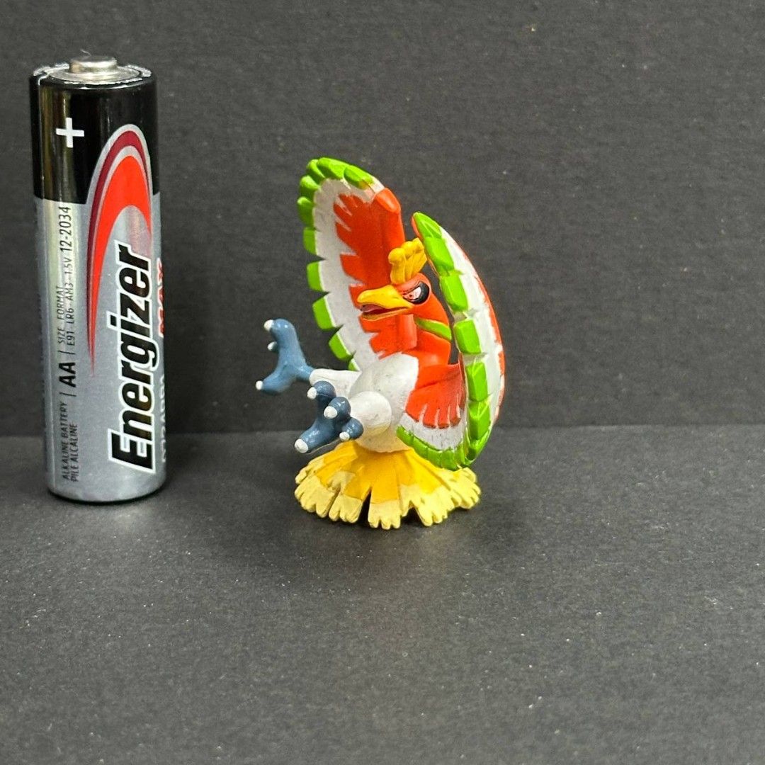 ✅ Bandai Nintendo Pokemon Monster Collection Ho-Oh Action Figure Toy Collection @ 20x 382 (Category: Toy Figures) located in Singapore. Submitted by hausoftoys.sg (Listing ID 1359668452, Image 2). Description: ✅ Bandai Nintendo Pokemon Monster Collection Ho-Oh Action Figure Toy Collection @ 20x 382 * Brand: Bandai / Nintendo * Condition: 8/10 * Material: PVC Plastic * Year: - * Shipping from Malaysia: Starts from S$ 5 * SUPER RARE TOY * Once ship