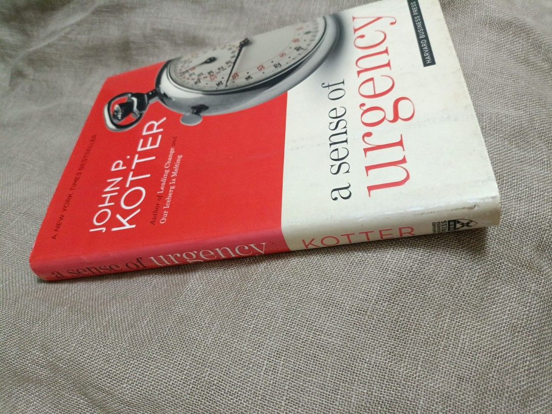 A Sense of Urgency Book by John Kotter, Hobbies & Toys, Books ...