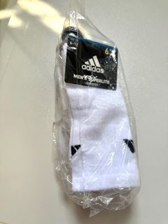 Adidas Men White Socks MENS C SUPERLITE 6 PACK CREW629767211333141118
