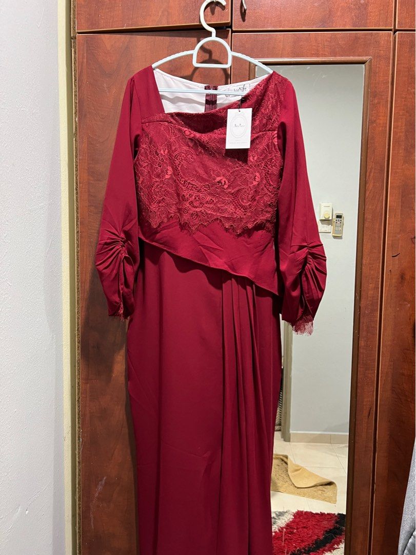 Mia Dress Maroon - Atvezzo dress