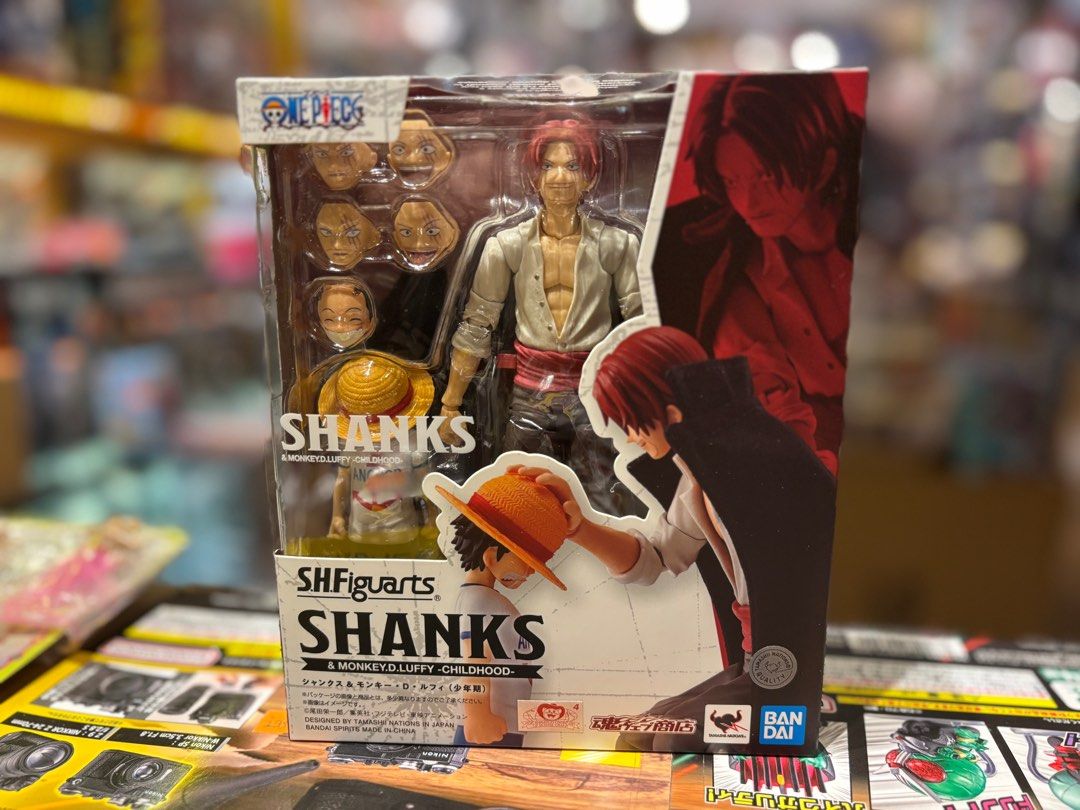 S.H.Figuarts シャンクス＆モンキー・D・ルフィ（少年期） S.H.