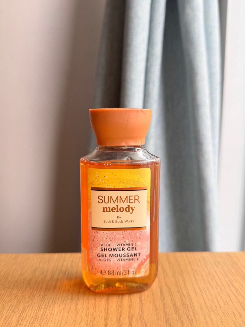 Bath & Body Shower Gel (Category: Bath) located in Quezon City. Submitted by lyssa__ (Listing ID 1359726489, Image 1). Description: Bath and Body Shower Gel Summer Melody (88ml).