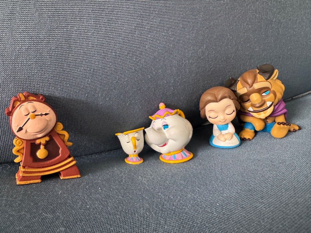 Beauty and the Beast gashapon (Category: Designer & Blind Box Toys) located in Singapore. Submitted by sc77sc77 (Listing ID 1359681382, Image 3). Description: Beauty and the Beast gashapon Sell as a set only.