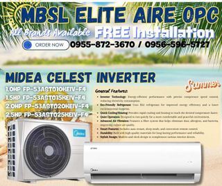 BEST PRICE SPLIT TYPE INVERTER AIRCON