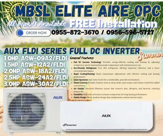 BODEGA PRICE SPLIT TYPE INVERTER AIRCON