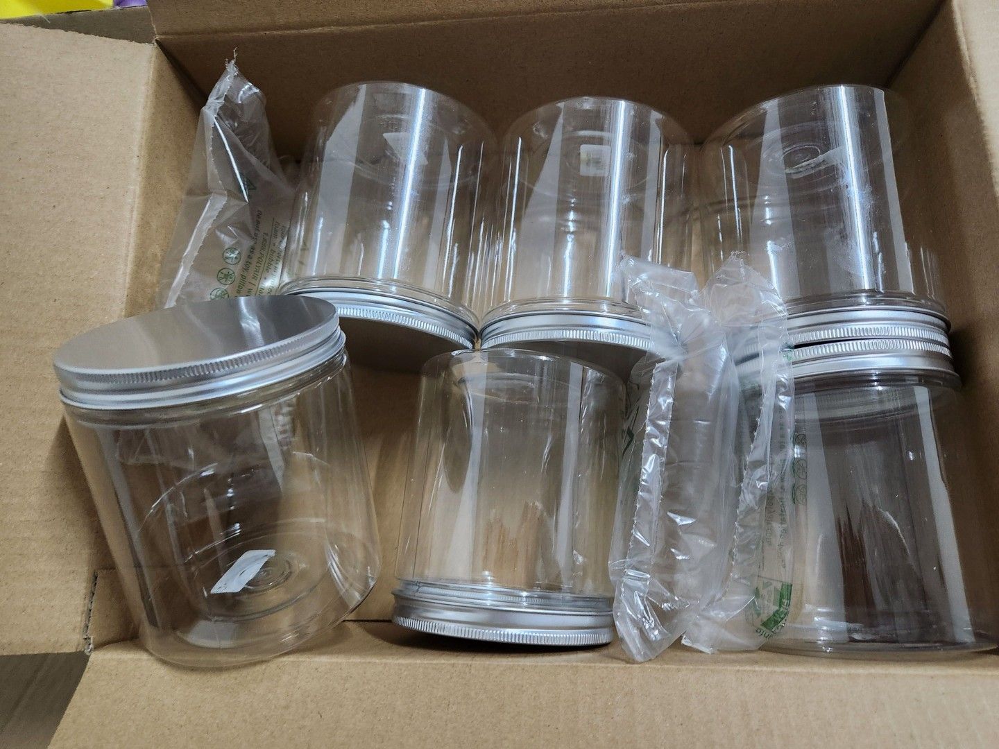 Bottles plastic