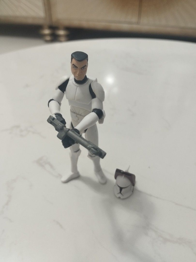Clone Trooper (Category: Toy Figures) located in Singapore. Submitted by the_eclectic_attic77 (Listing ID 1359797116, Image 2). Description: .