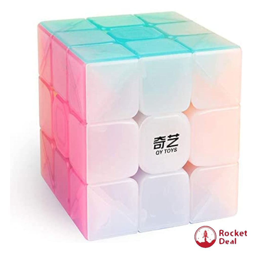 OJIN Warrior W 3x3 Zauberwürfel – Stickerless, 5,6 Cm, Selbst Einstellbar, Für Anfänger & Profis