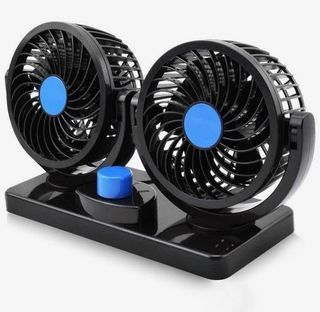 Double Car Fan 12voltz