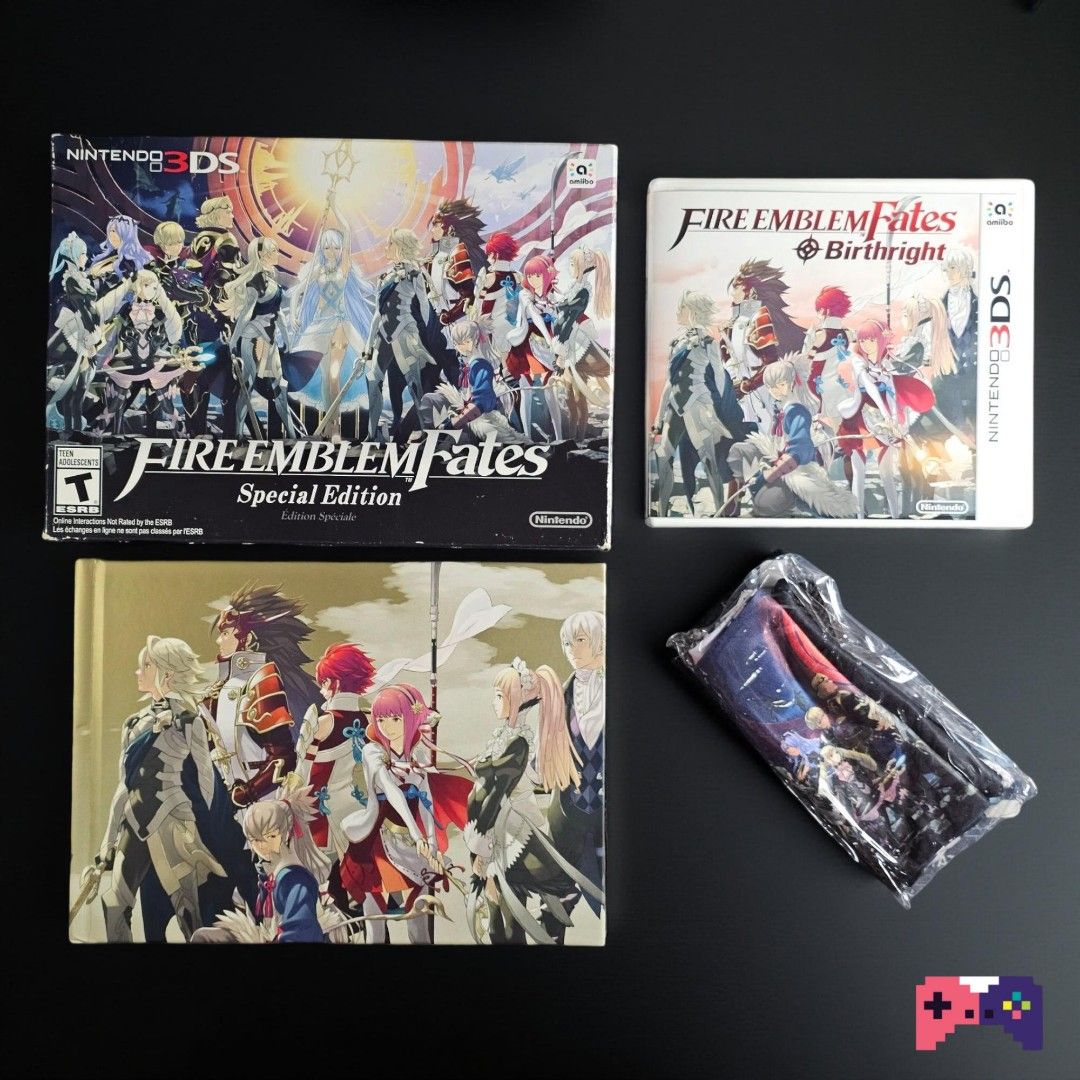 Fire Emblem Fates Special Edition (Category: Nintendo) located in Paranaque City. Submitted by john020497 (Listing ID 1359729657, Image 1). Description: - Very rare item for serious collectors. - The Special Edition has all 3 games on 1 cartridge physically, and it's the "only" way you can get all 3 games on 1 cartridge. - Complete package. Good condition. Bacoor, Cavite area. Delivery via Lalamove/Grab/JNT/LBC..