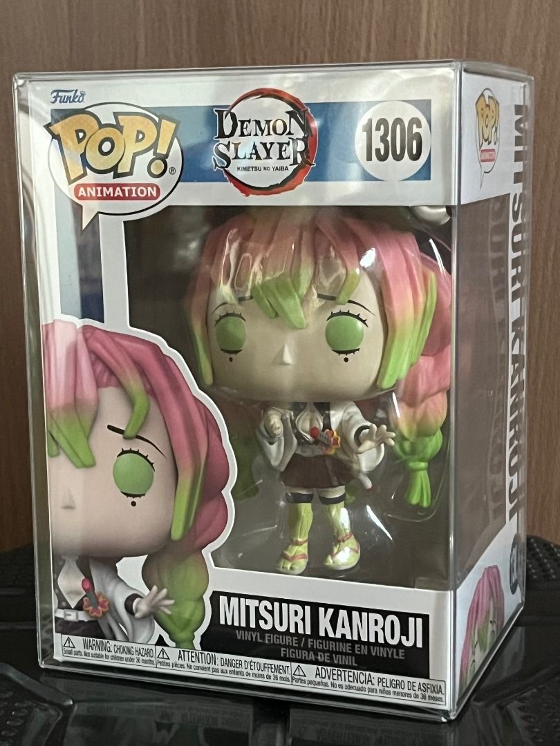 FUNKO POP: Mitsuri Kanroji (Demon Slayer) (Category: Designer & Blind Box Toys) located in Quezon City. Submitted by trendzoo (Listing ID 1359757512, Image 1). Description: -Condition: 10/10 -with boss protector -MOP: GCash/GoTyme -MOD: Lalamove/Grab -shipping fee will be shouldered by the buyer -Location: Quezon City *FEEL FREE TO SEND A MSG* *MANAGE YOUR EXPECTATION/S*.