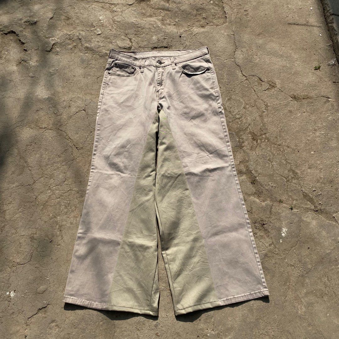 Godzilla White Tab Custom Levi’s X Bugle Boy Khakis. Baggy Pants (Category: Jeans) located in San Simon. Submitted by thriftdeal3r (Listing ID 1358080407, Image 1). Description: Waist: 32 Length: 41 Rise: 12 Inseam: 29.5 Leg Op: 12 Excellent Condition Color Rate: 10/10 Plus Shipping Fee Courier: J&T.