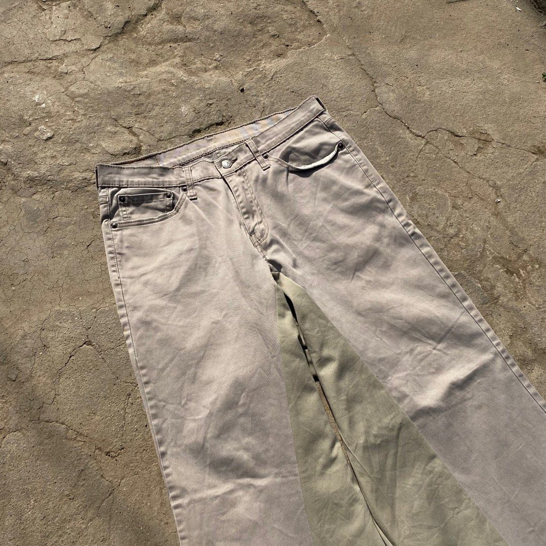 Godzilla White Tab Custom Levi’s X Bugle Boy Khakis. Baggy Pants (Category: Jeans) located in San Simon. Submitted by thriftdeal3r (Listing ID 1358080407, Image 2). Description: Waist: 32 Length: 41 Rise: 12 Inseam: 29.5 Leg Op: 12 Excellent Condition Color Rate: 10/10 Plus Shipping Fee Courier: J&T.
