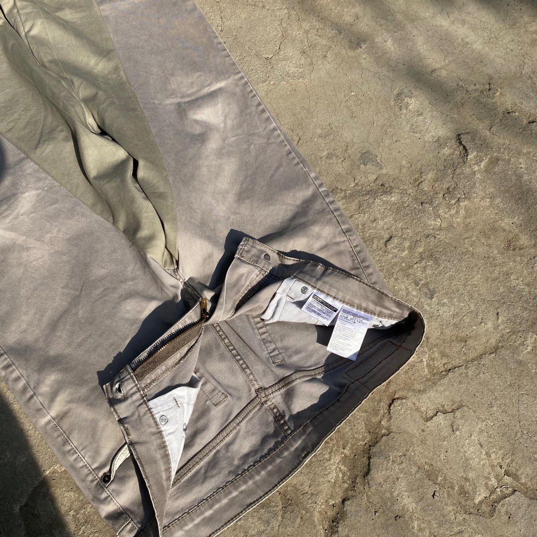 Godzilla White Tab Custom Levi’s X Bugle Boy Khakis. Baggy Pants (Category: Jeans) located in San Simon. Submitted by thriftdeal3r (Listing ID 1358080407, Image 3). Description: Waist: 32 Length: 41 Rise: 12 Inseam: 29.5 Leg Op: 12 Excellent Condition Color Rate: 10/10 Plus Shipping Fee Courier: J&T.