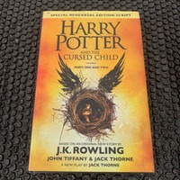 HARRY POTTER AND THE CURSED CHILD - PARTS ONE AND TWO by J.K. ROWLING ...