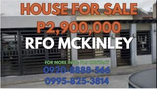 HOUSE and LOT FOR SALE RFO CLEAN TITLE MCKINLEY SUBDIVISION , SAN FRANCISCO, VICTORIA LAGUNA