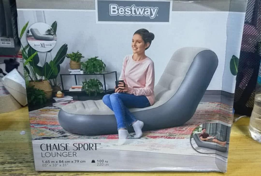 inflatable sofa (Category: Sofas) located in Manila. Submitted by asstditems (Listing ID 1359669956, Image 2). Description: bs Same day delivery via Lalamove Location: Manila Mop: Cod/Gcash payment.